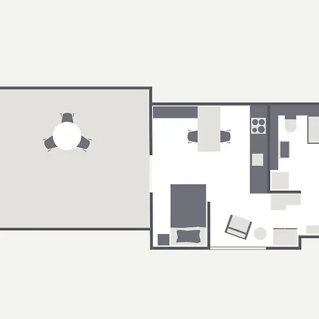 Apartment Ema House Serviced Superior Downtown