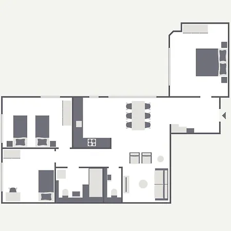 Ema House Serviced Superior Downtown Lejlighed